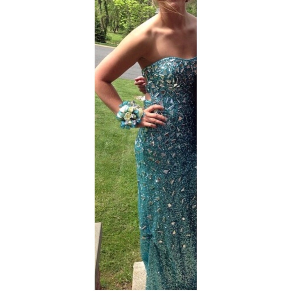 Light blue Prom Dress